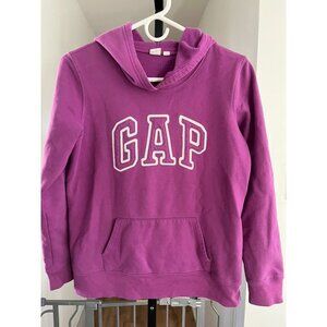 EUC Gap Womens Purple Hoodie Sweatshirt S Cotton/Polyester Blend